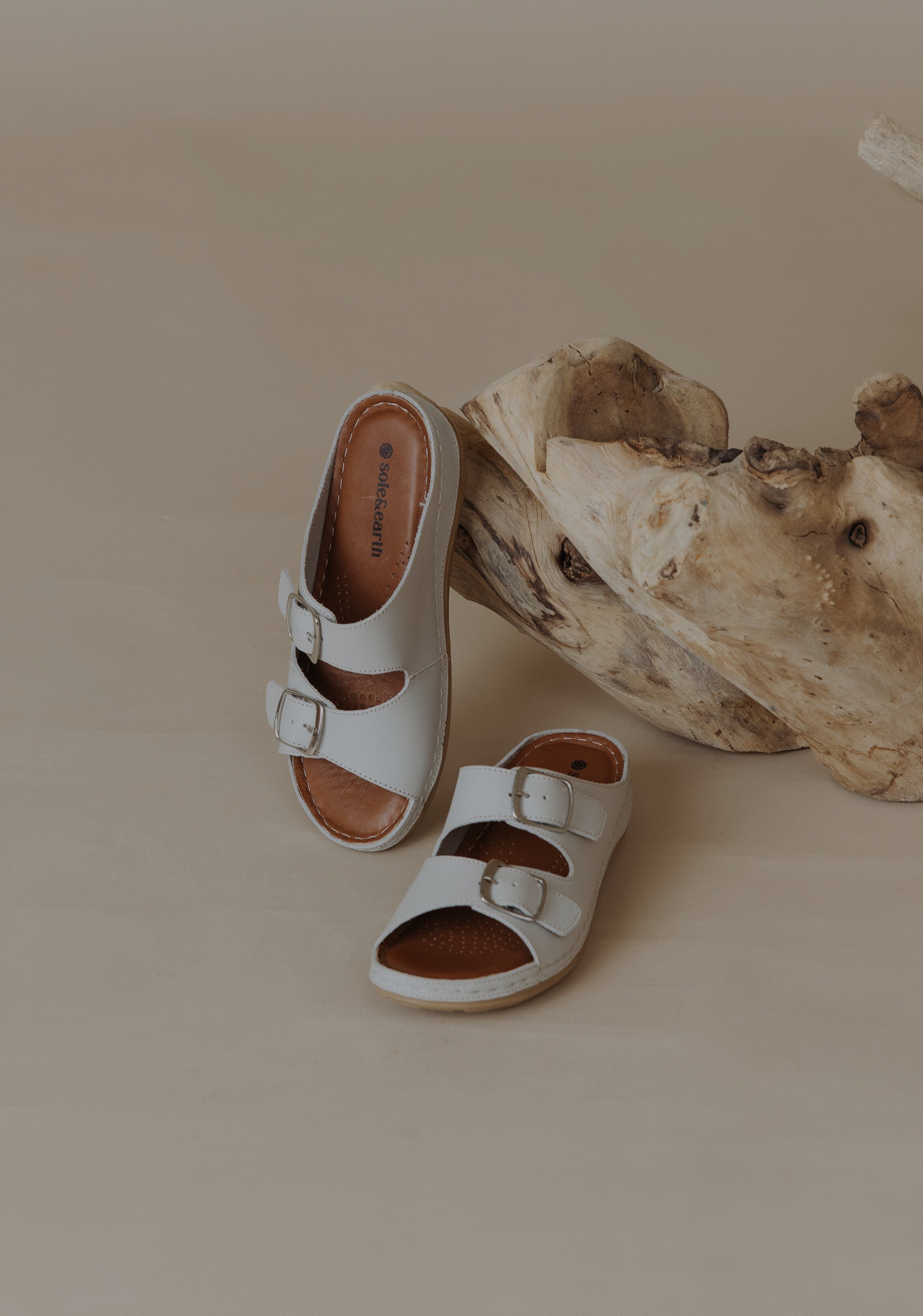 DOUBLE-BUCKLE SLIDES