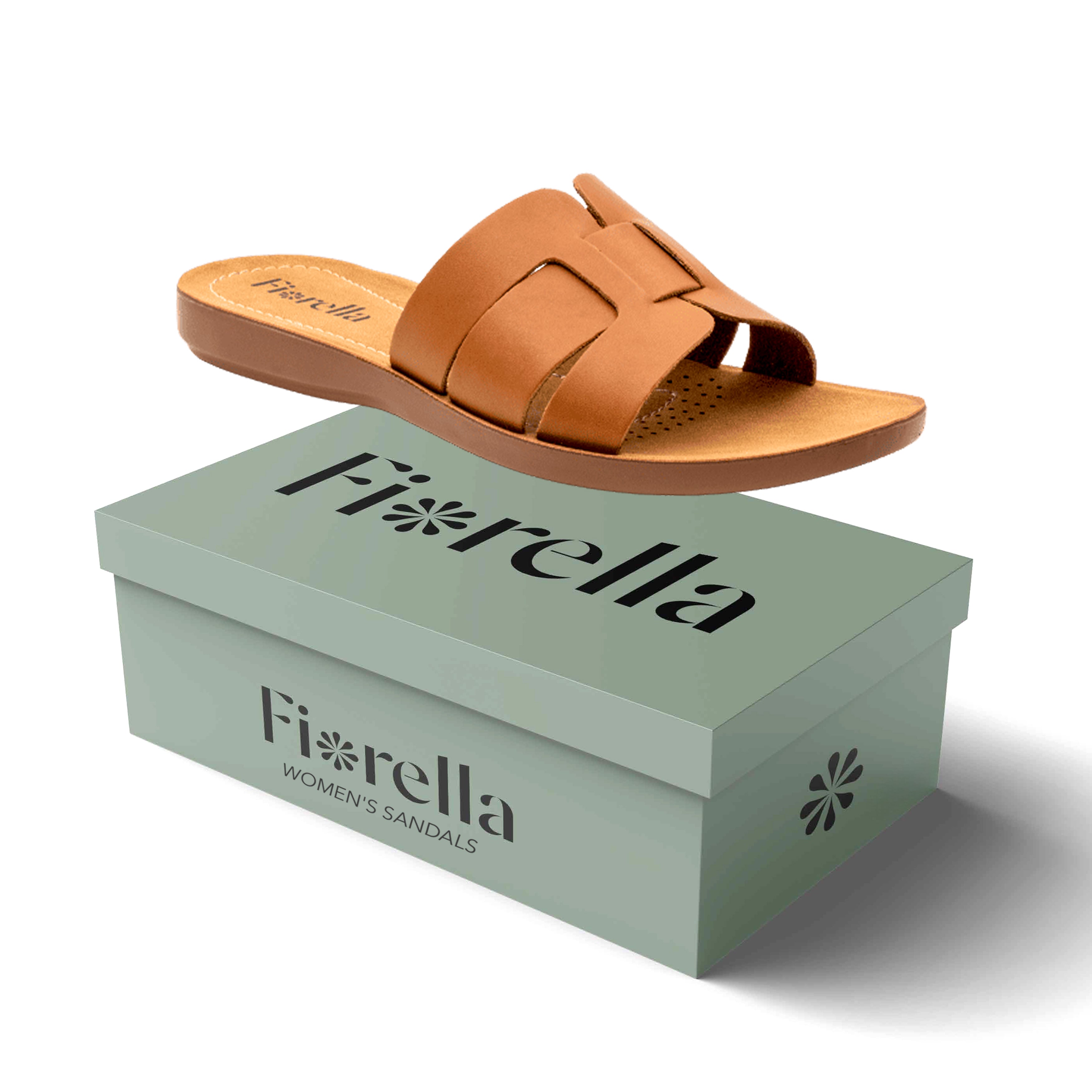 SLIDE SANDAL CAMEL