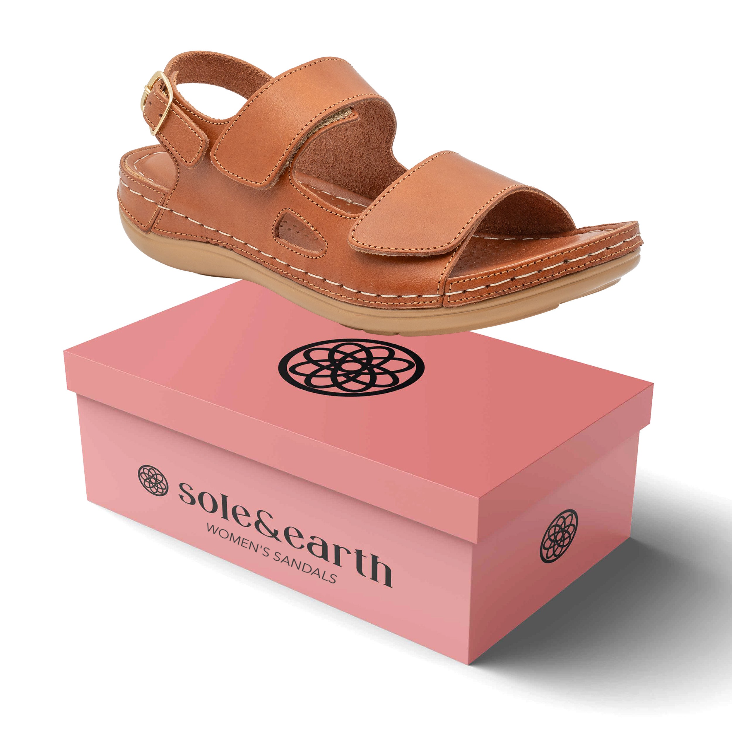 ADJUSTABLE STRAP FLAT TAN