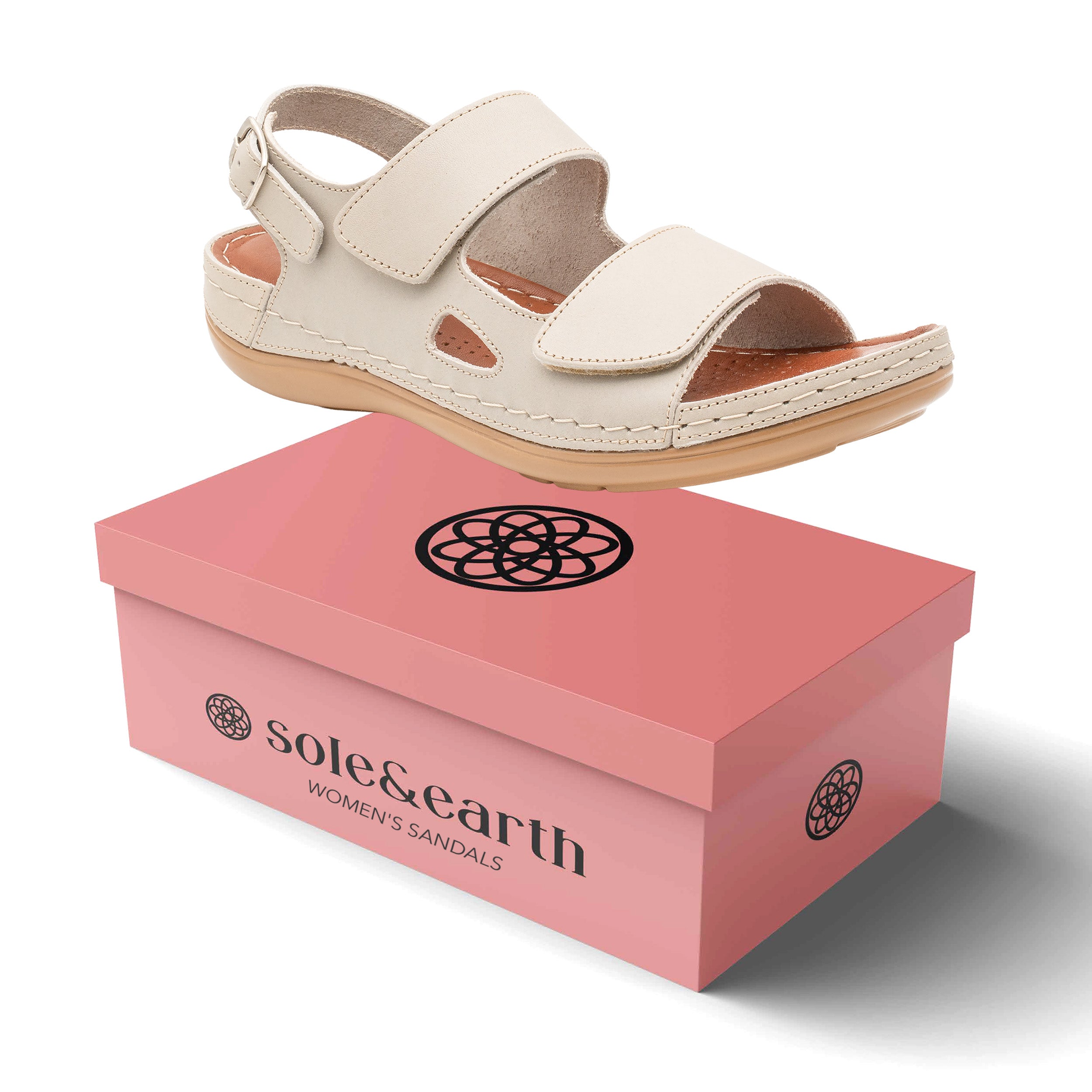 ADJUSTABLE STRAP FLAT OFF-WHITE