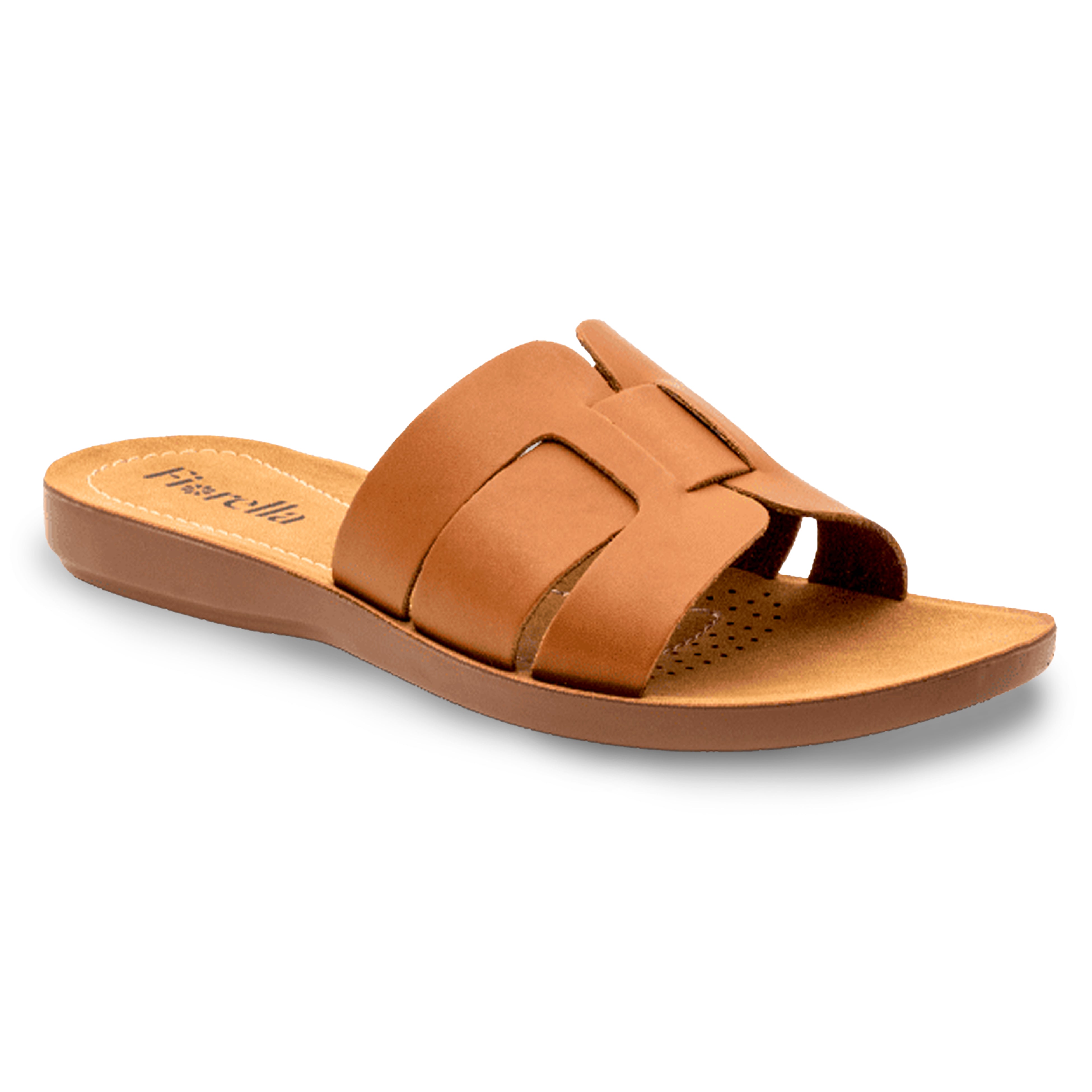 SLIDE SANDAL CAMEL