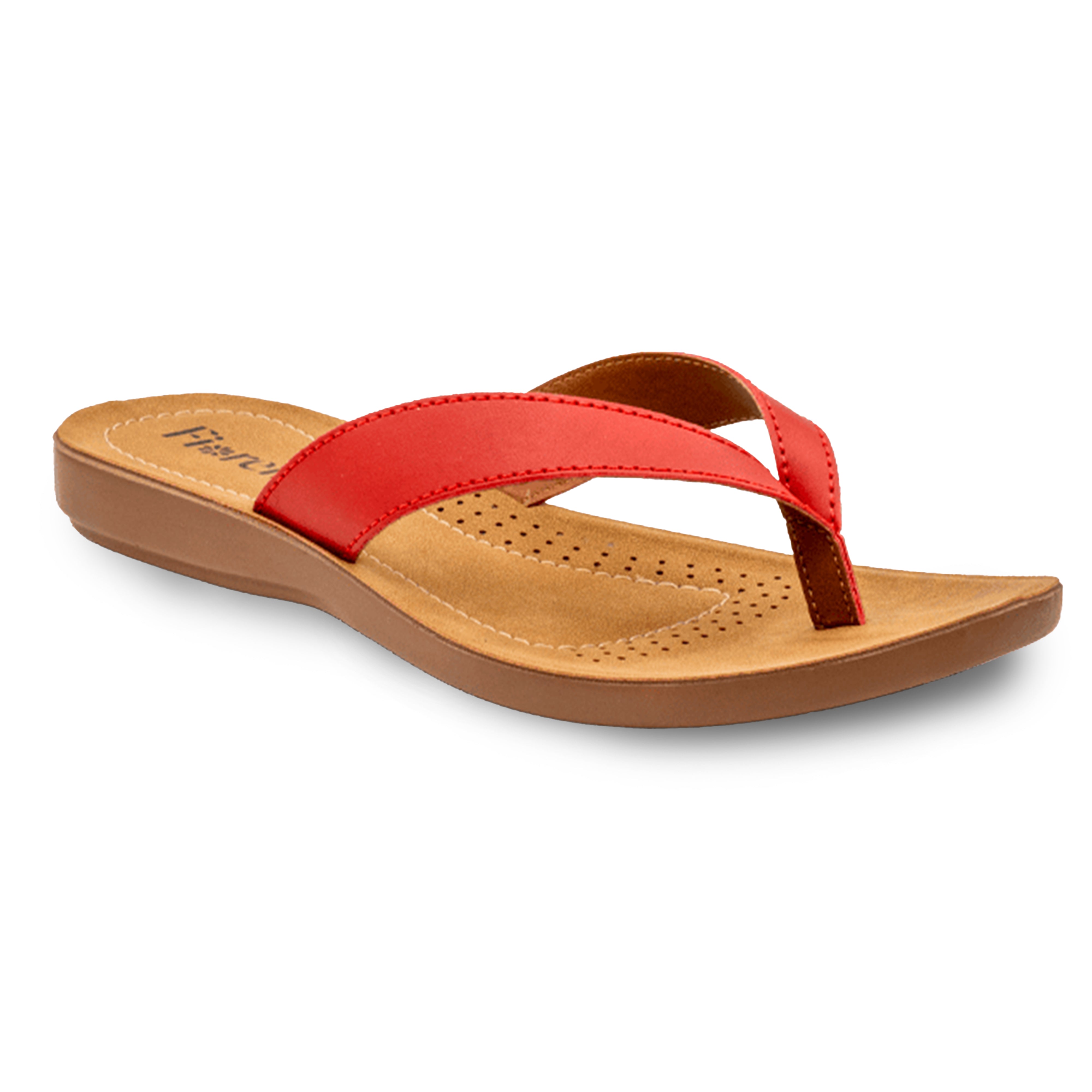 Slip-On Sandal Red