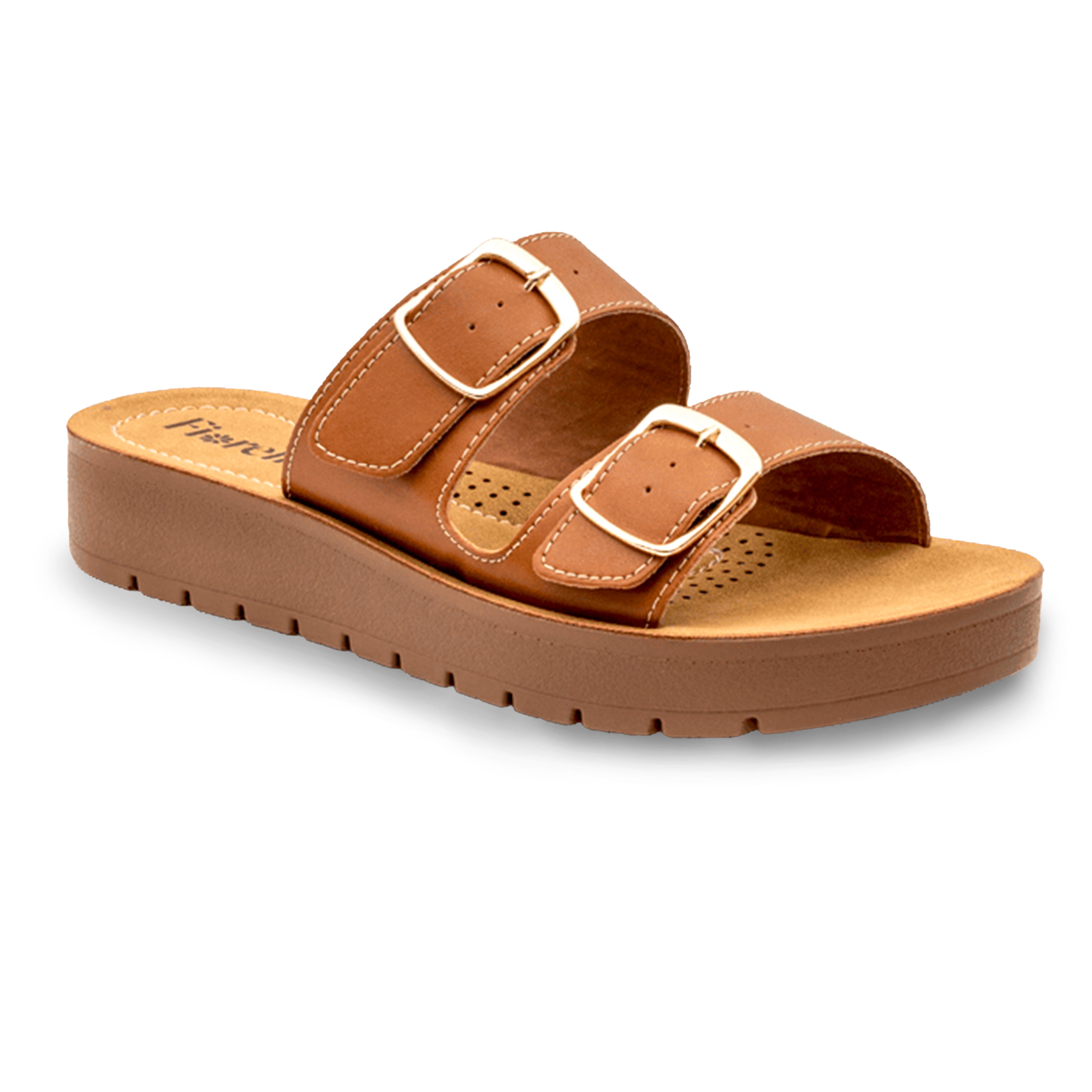 DOUBLE-BUCKLE SLIDE CAMEL