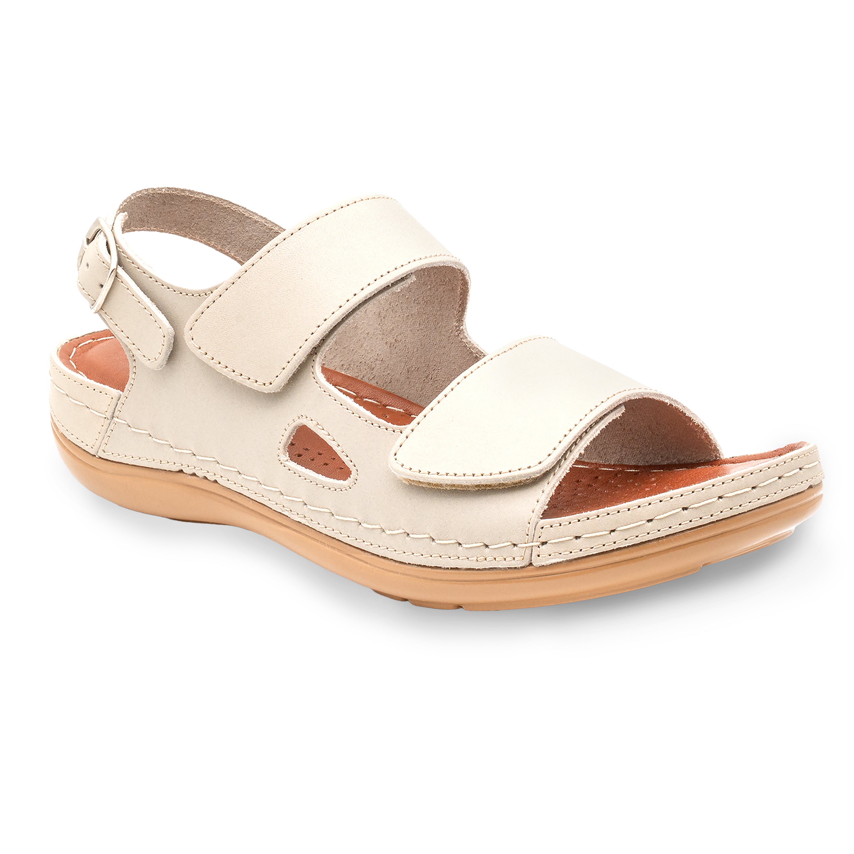 ADJUSTABLE STRAP FLAT OFF-WHITE