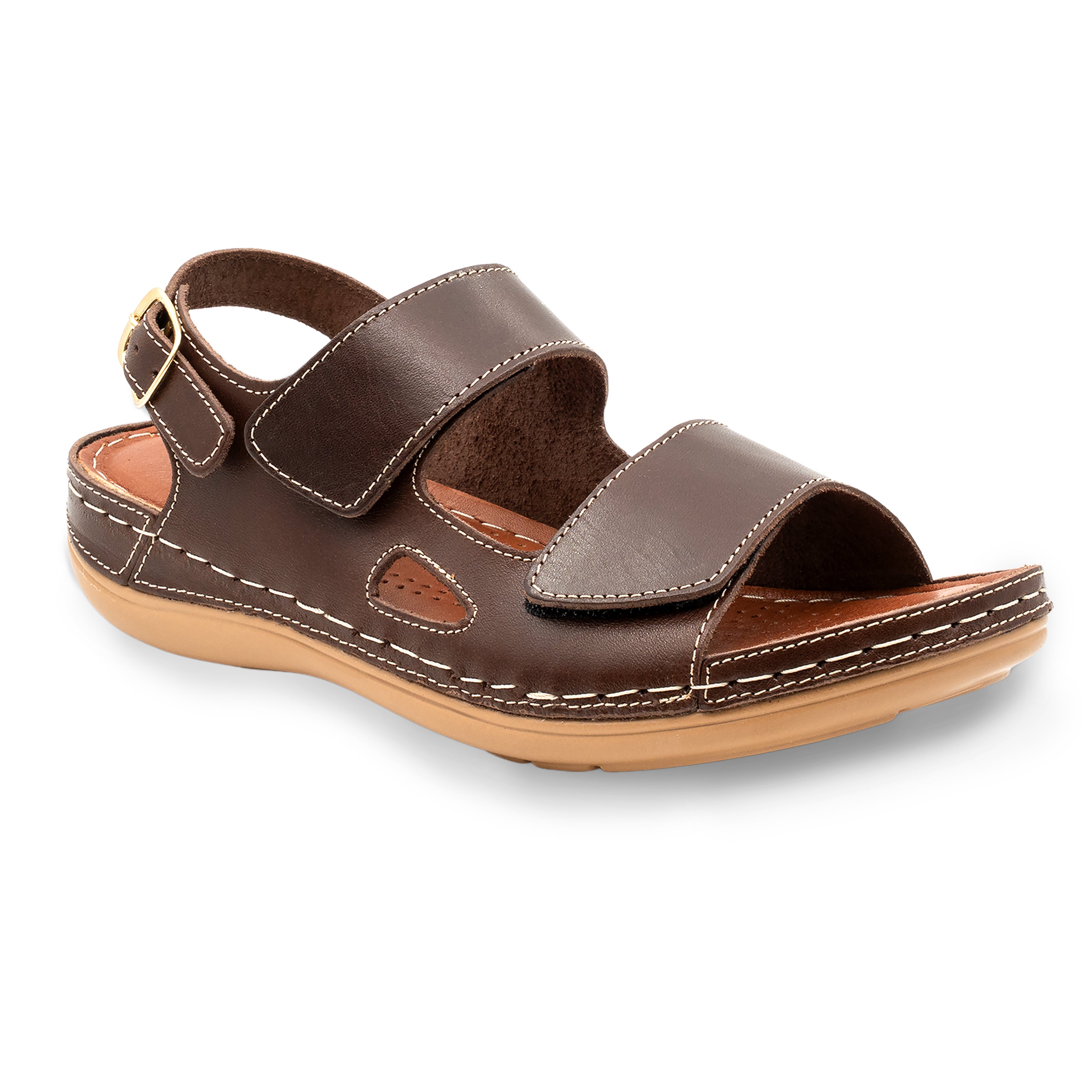 ADJUSTABLE STRAP FLAT BROWN