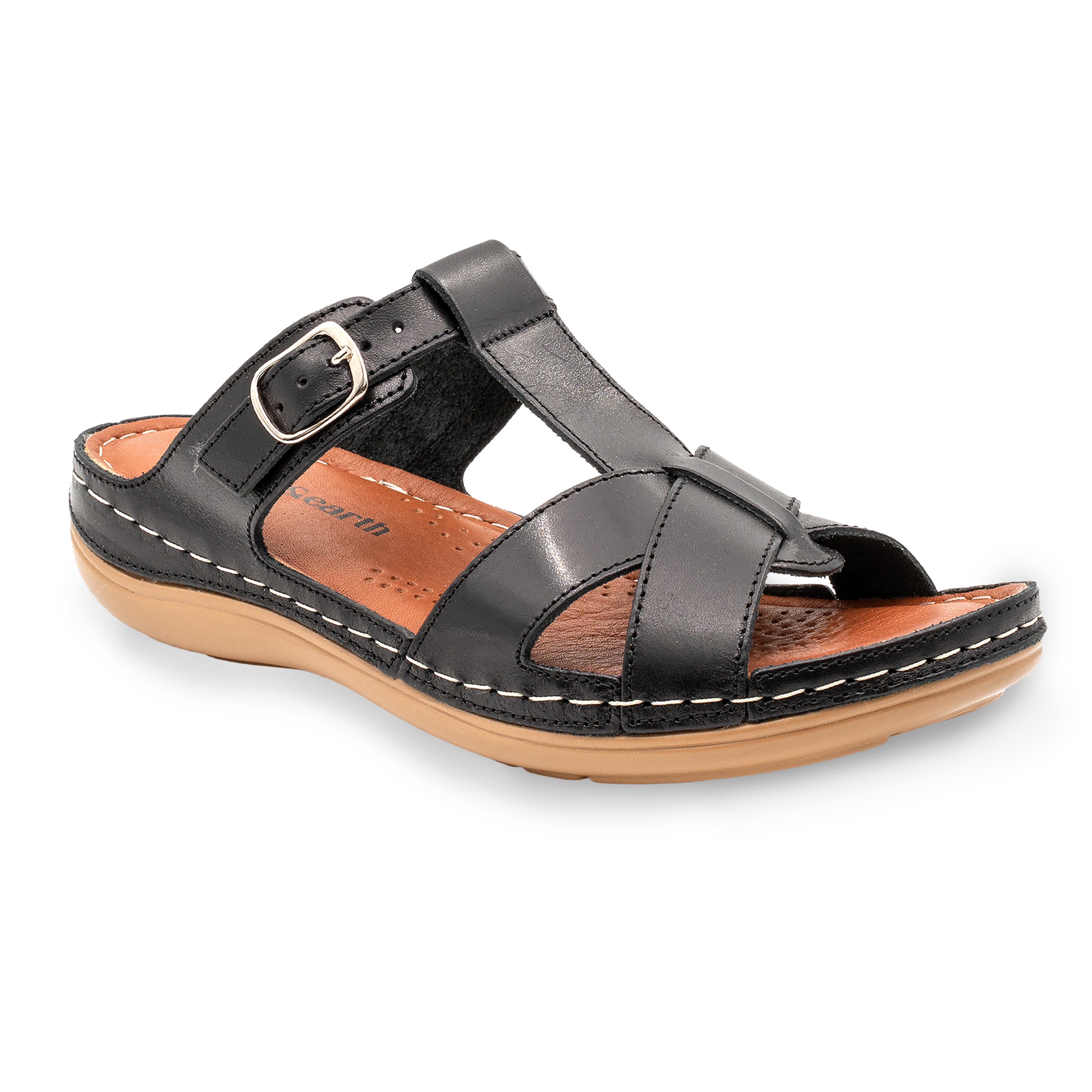 SUPPORTIVE BUCKLE FLAT BLACK