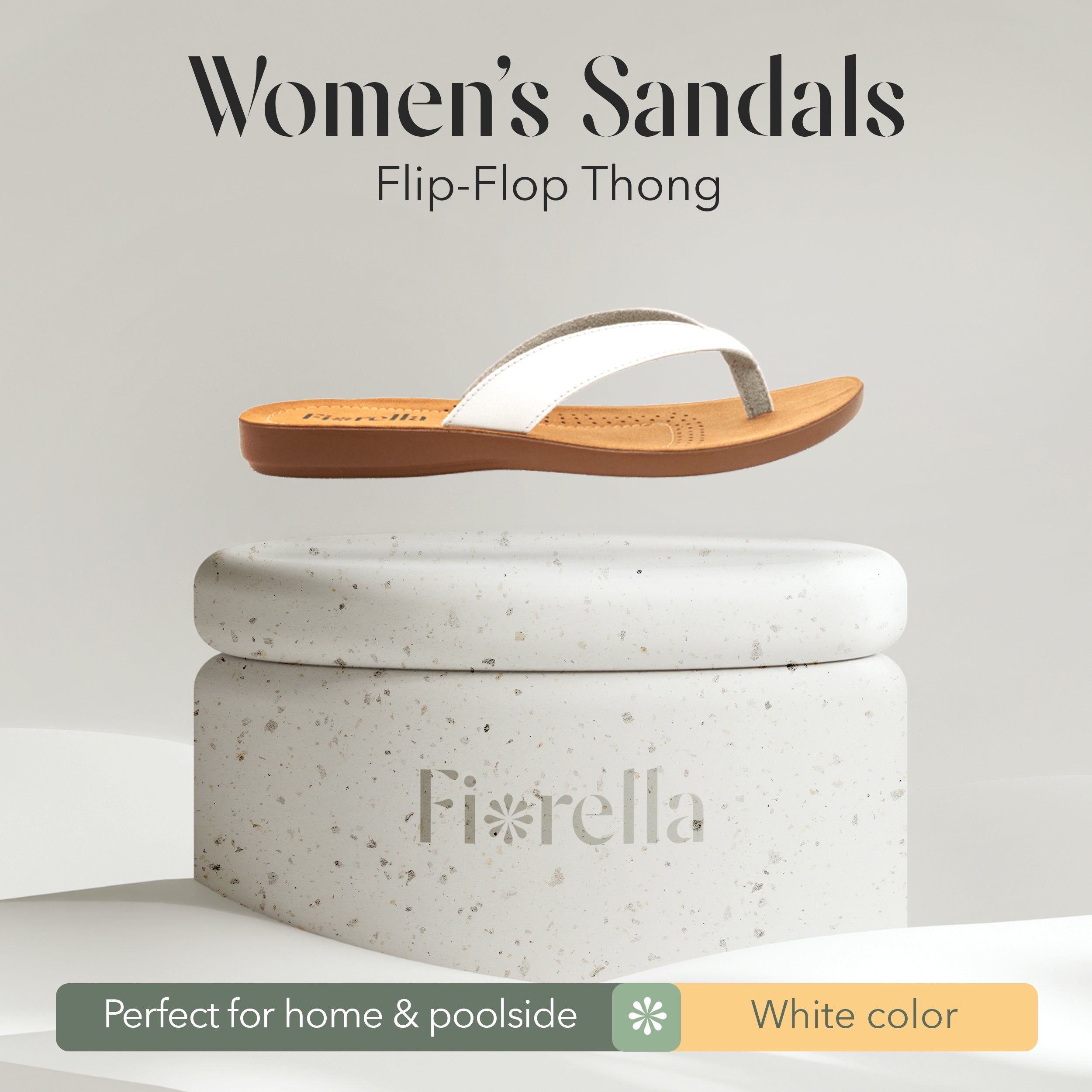 Slip-On Sandal White
