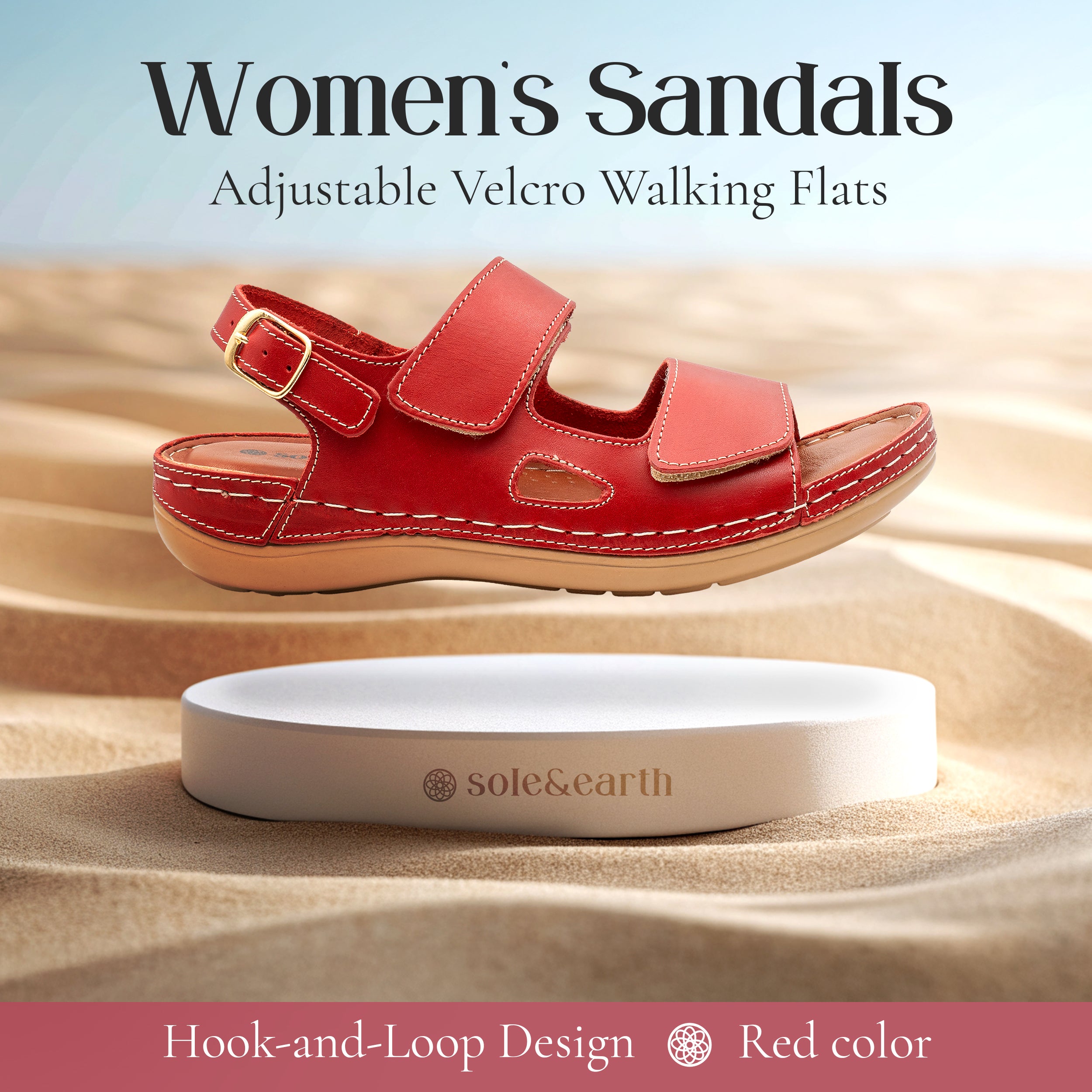 ADJUSTABLE STRAP FLAT RED