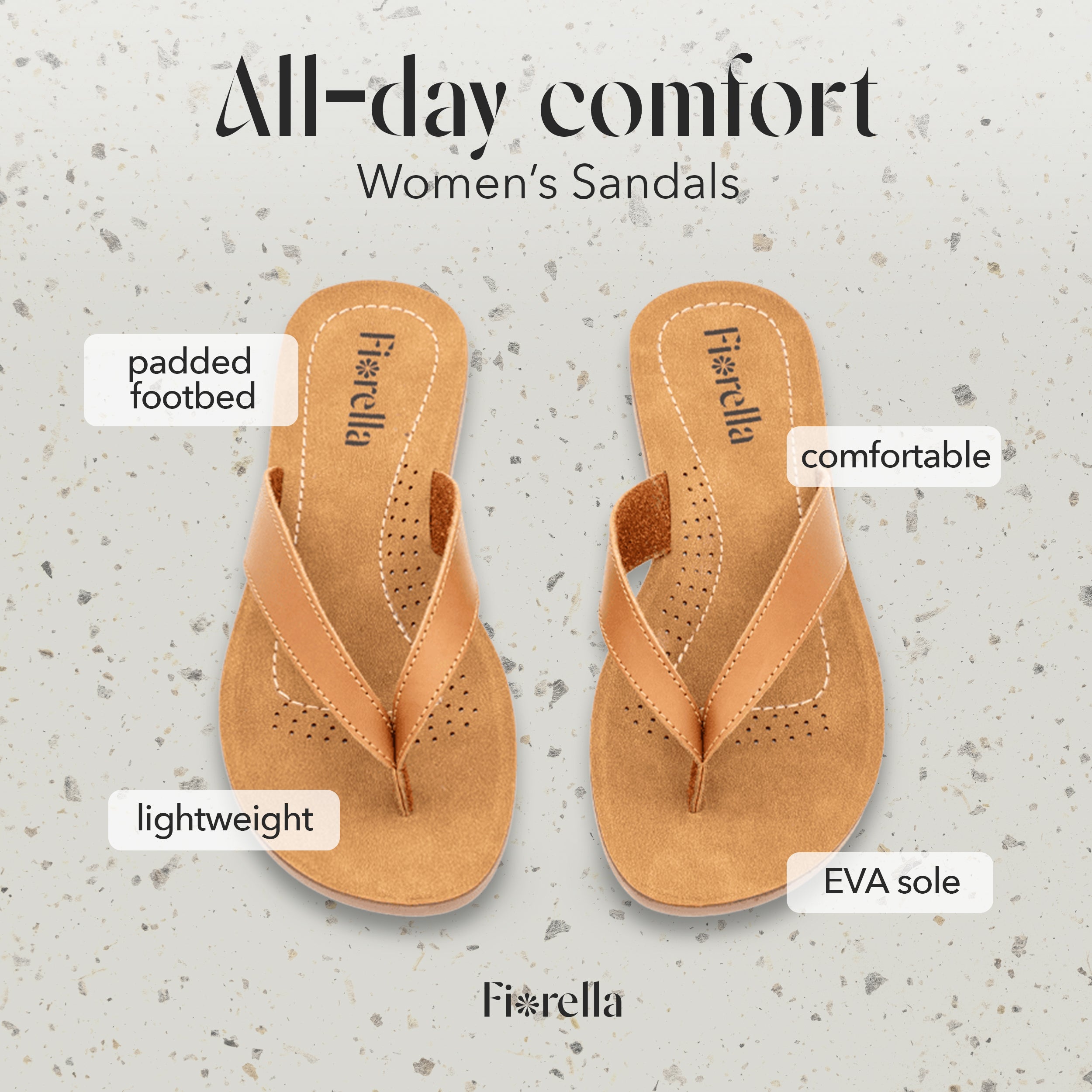Slip-On Sandal Camel