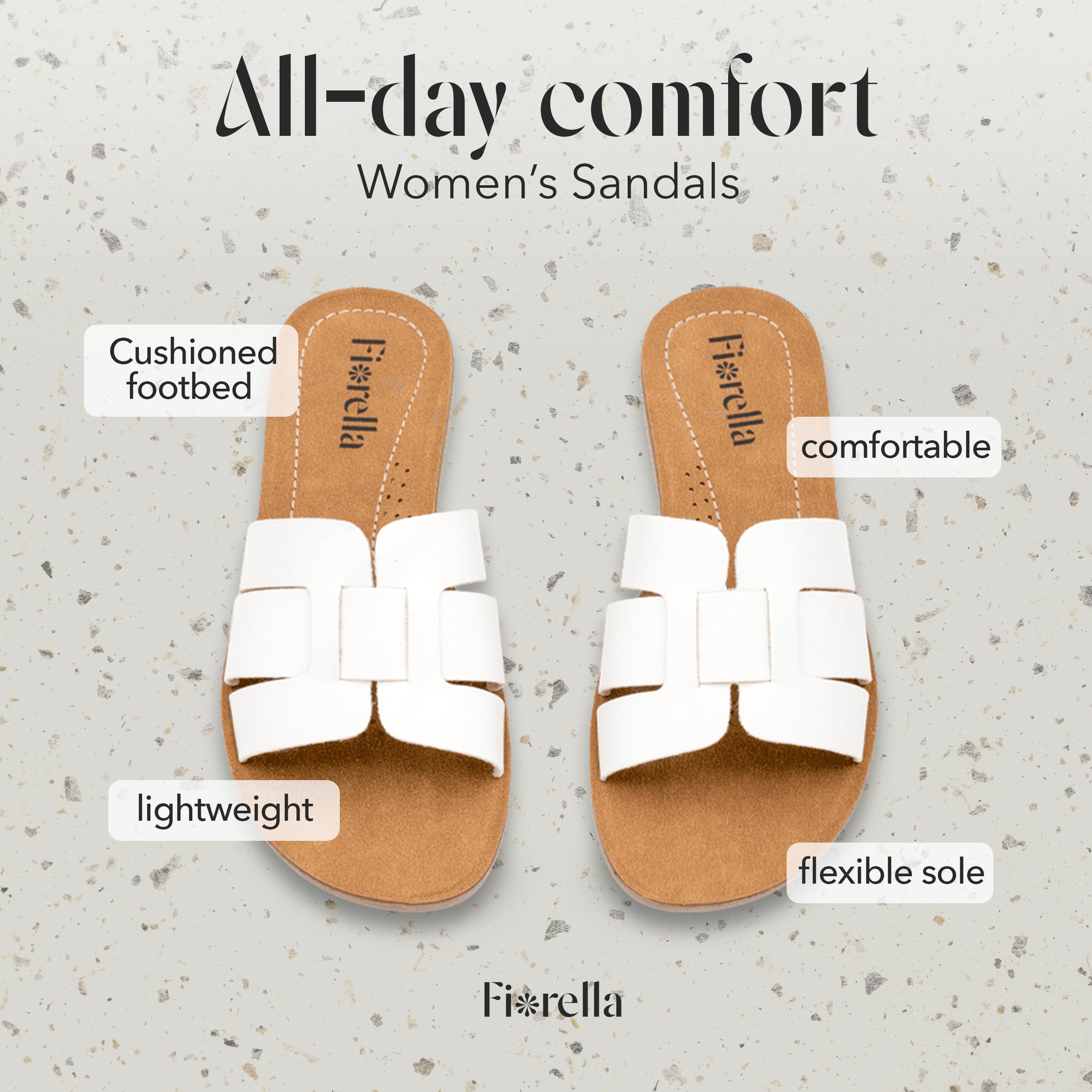 SLIDE SANDAL WHITE
