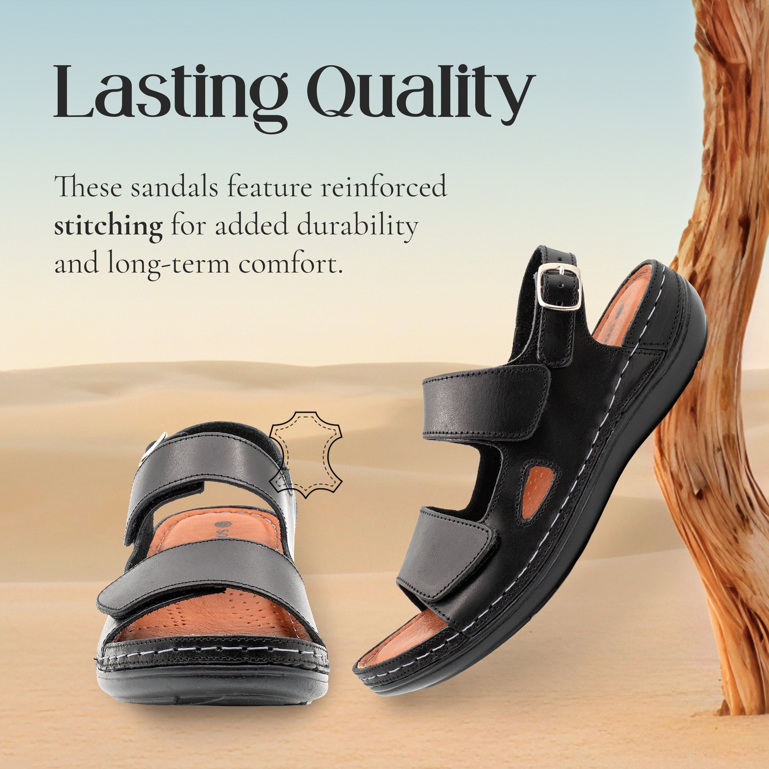 ADJUSTABLE STRAP FLAT BLACK