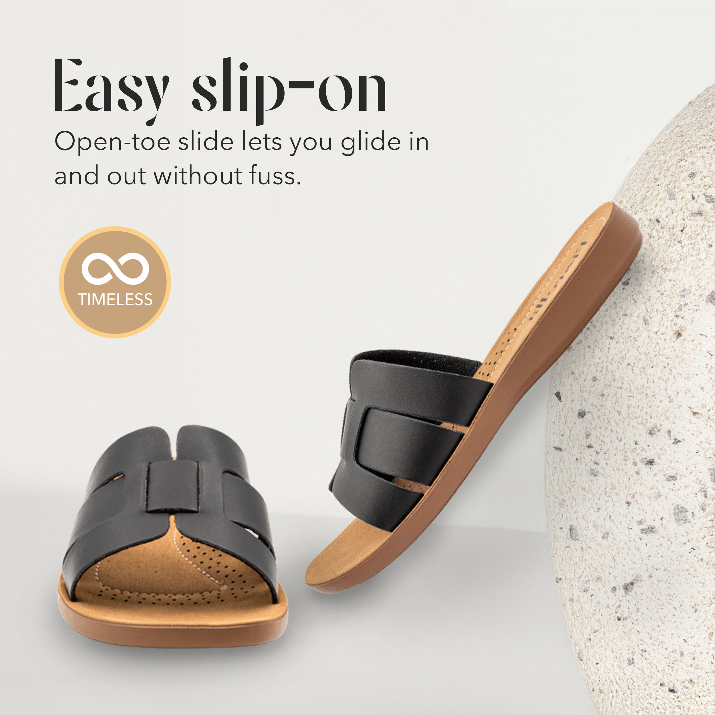 SLIDE SANDAL BLACK