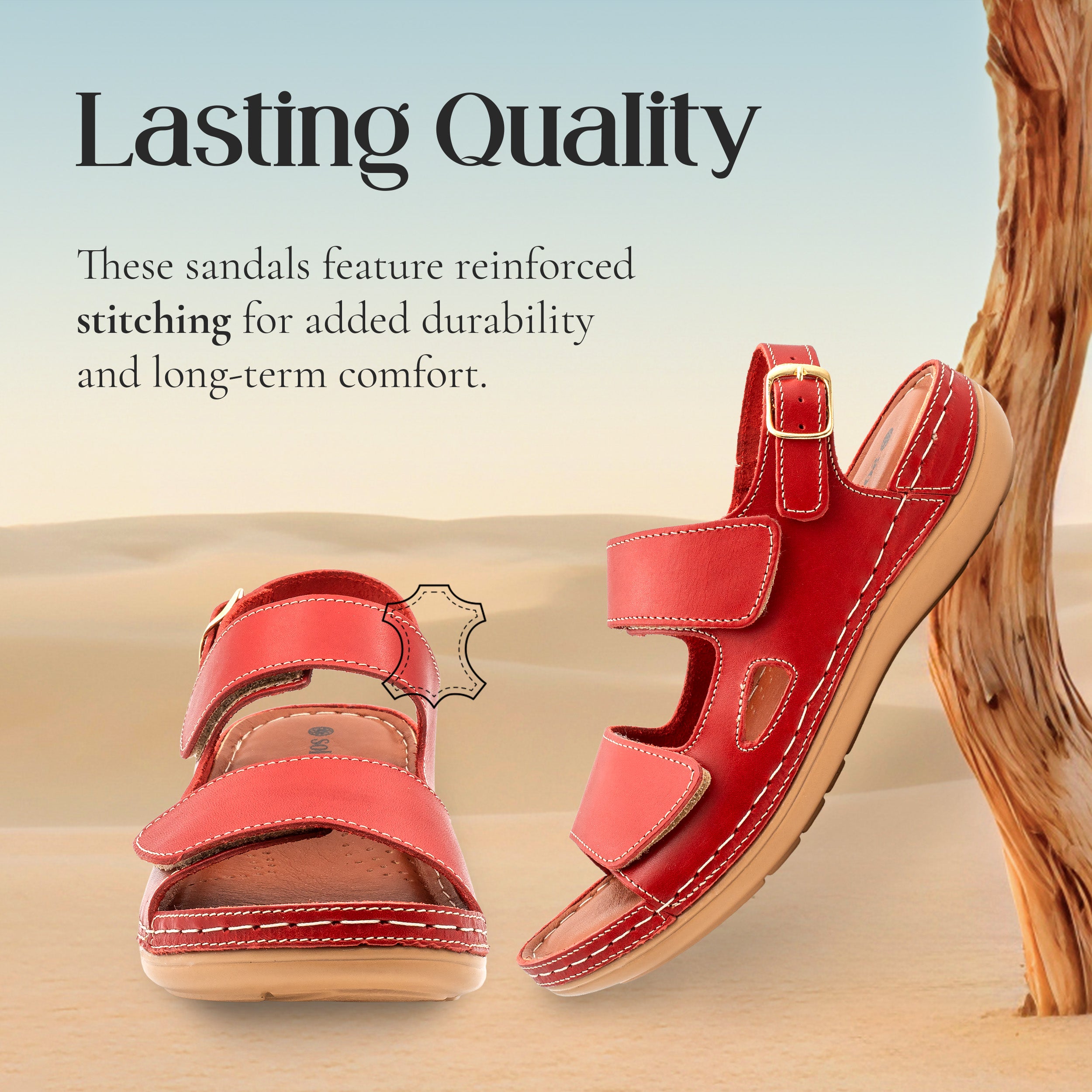 ADJUSTABLE STRAP FLAT RED