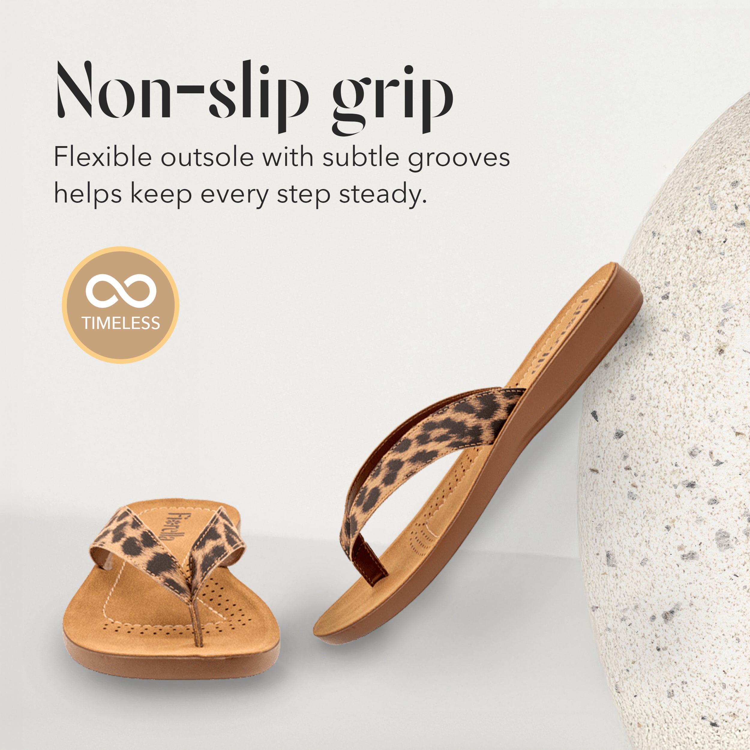 Slip-On Sandal Animal Print