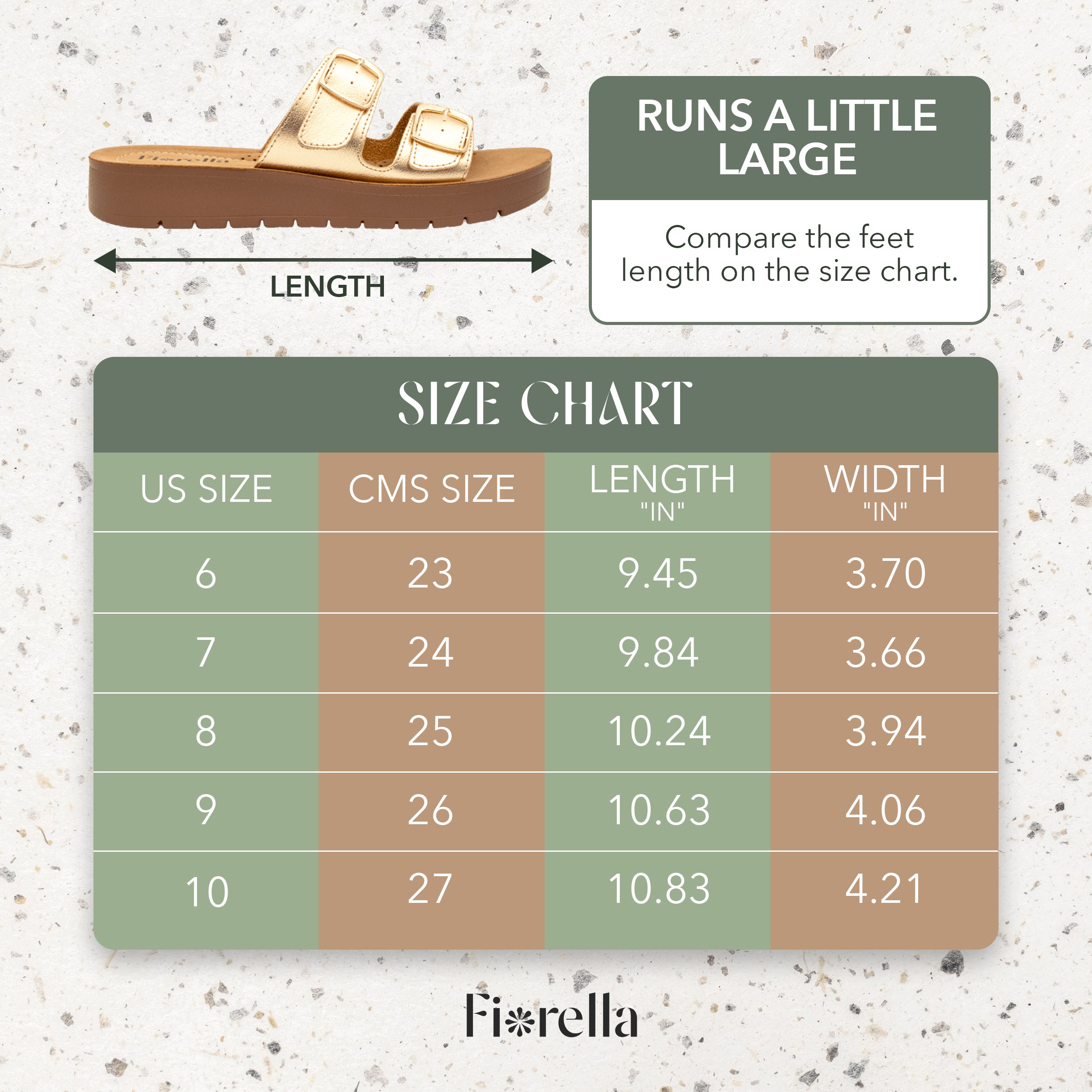 DOUBLE-BUCKLE SLIDE GOLD