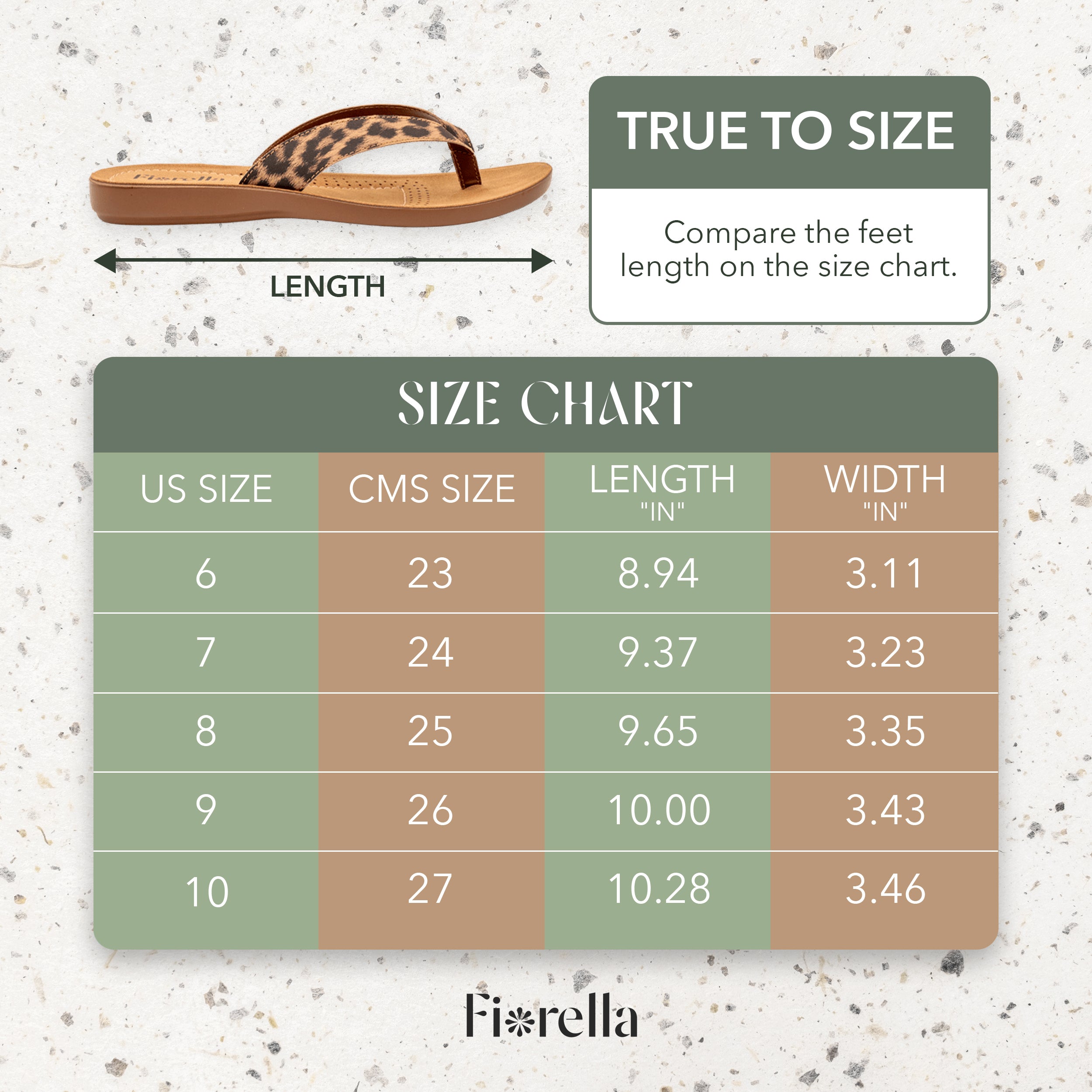 Slip-On Sandal Animal Print